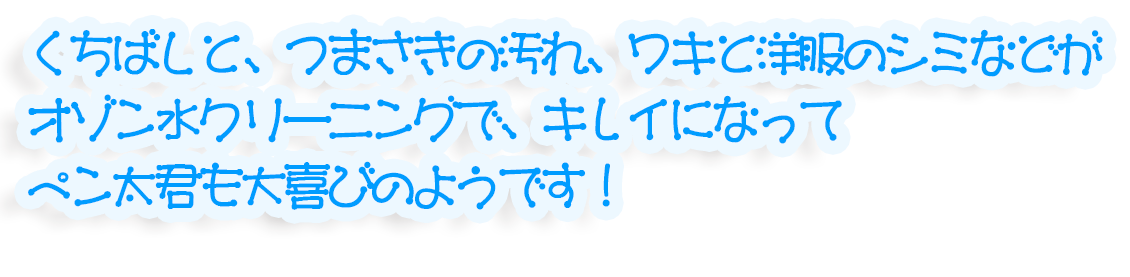 きぐるみオゾン水クリーニング